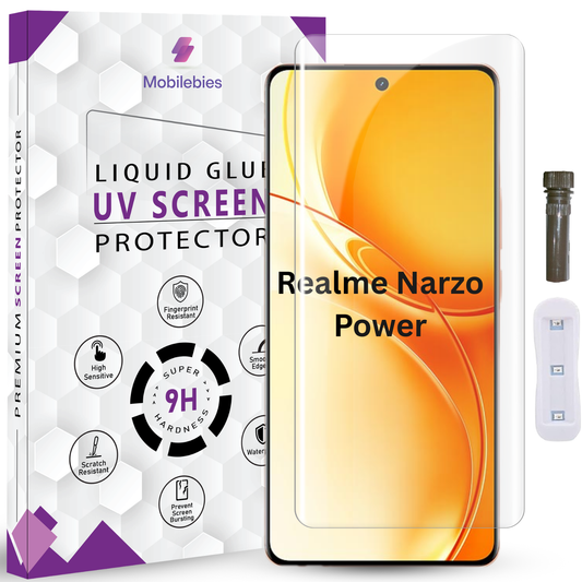 Realme Narzo Power Advanced HD+ UV Glass Screen Protector