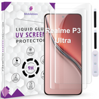 Tempered Glass For Realme P3 Ultra Premium HD+ UV Glass Screen Protector Guard