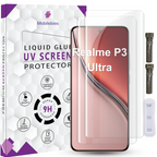 Tempered Glass For Realme P3 Ultra Advanced HD+ UV Glass Screen Protector Guard