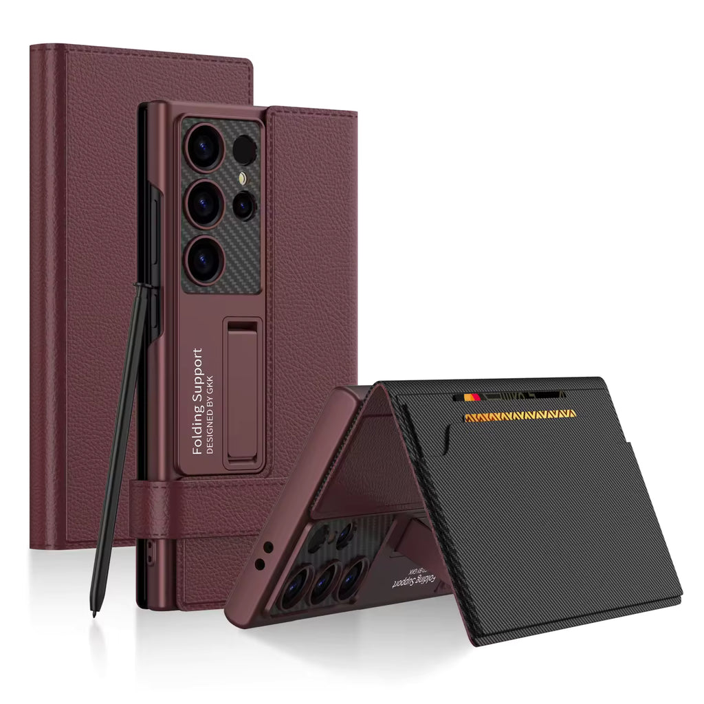 Mobilebies Samsung S26 Ultra Flip Leather Wallet Case Back Cover