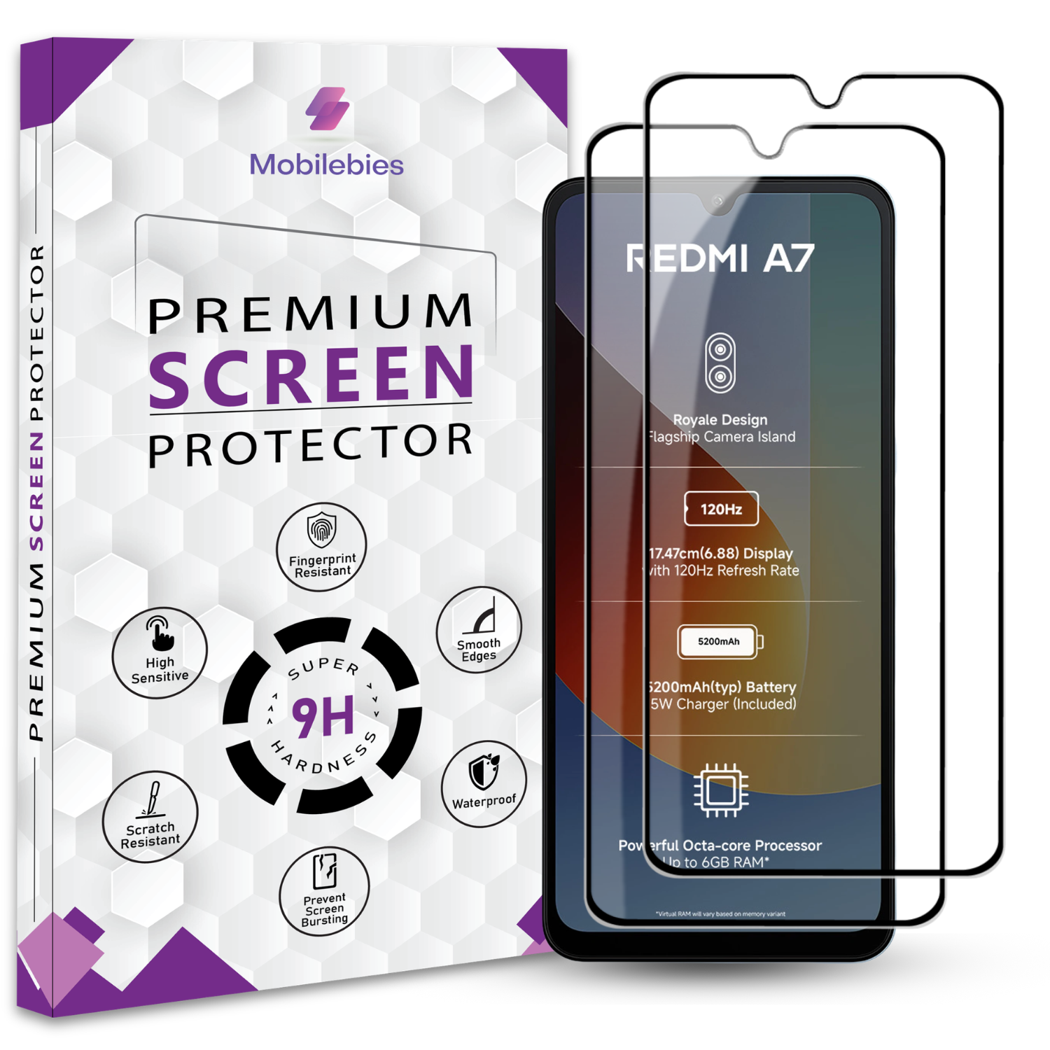 Redmi A7 OG Premium Screen Protector