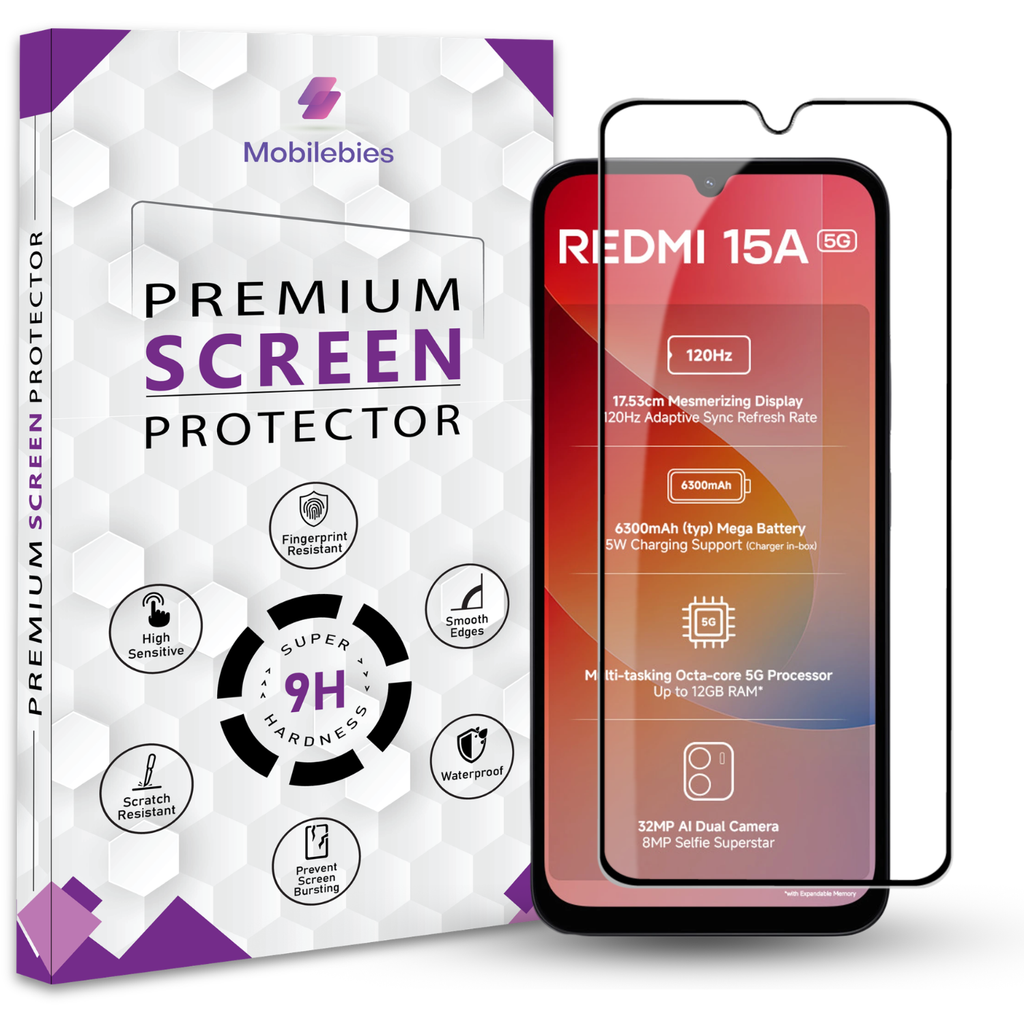 Redmi 15A OG Premium Screen Protector