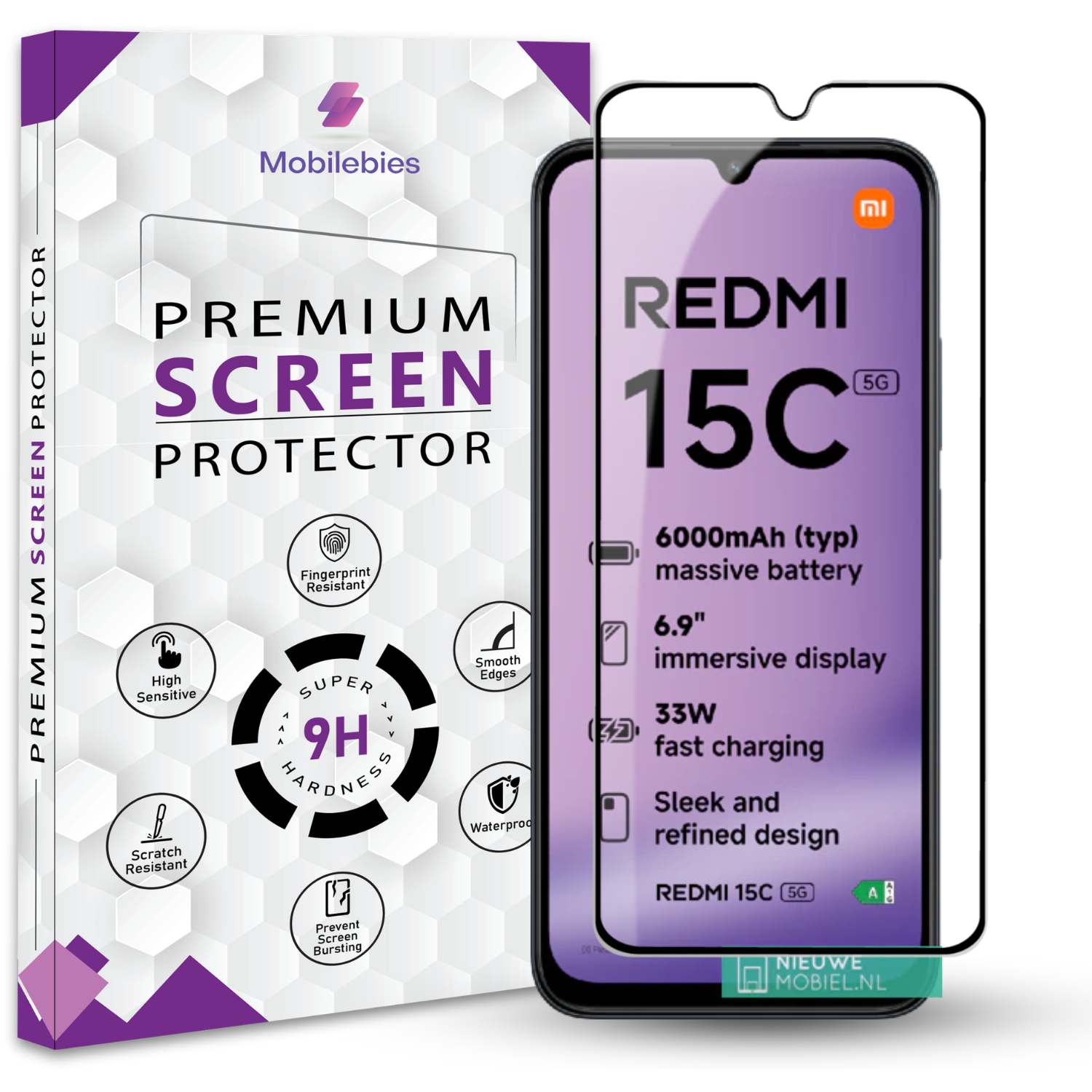 Redmi 15C OG Premium Screen Protector Main image