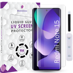 Redmi Note 15 Premium HD+ UV Glass Screen Protector