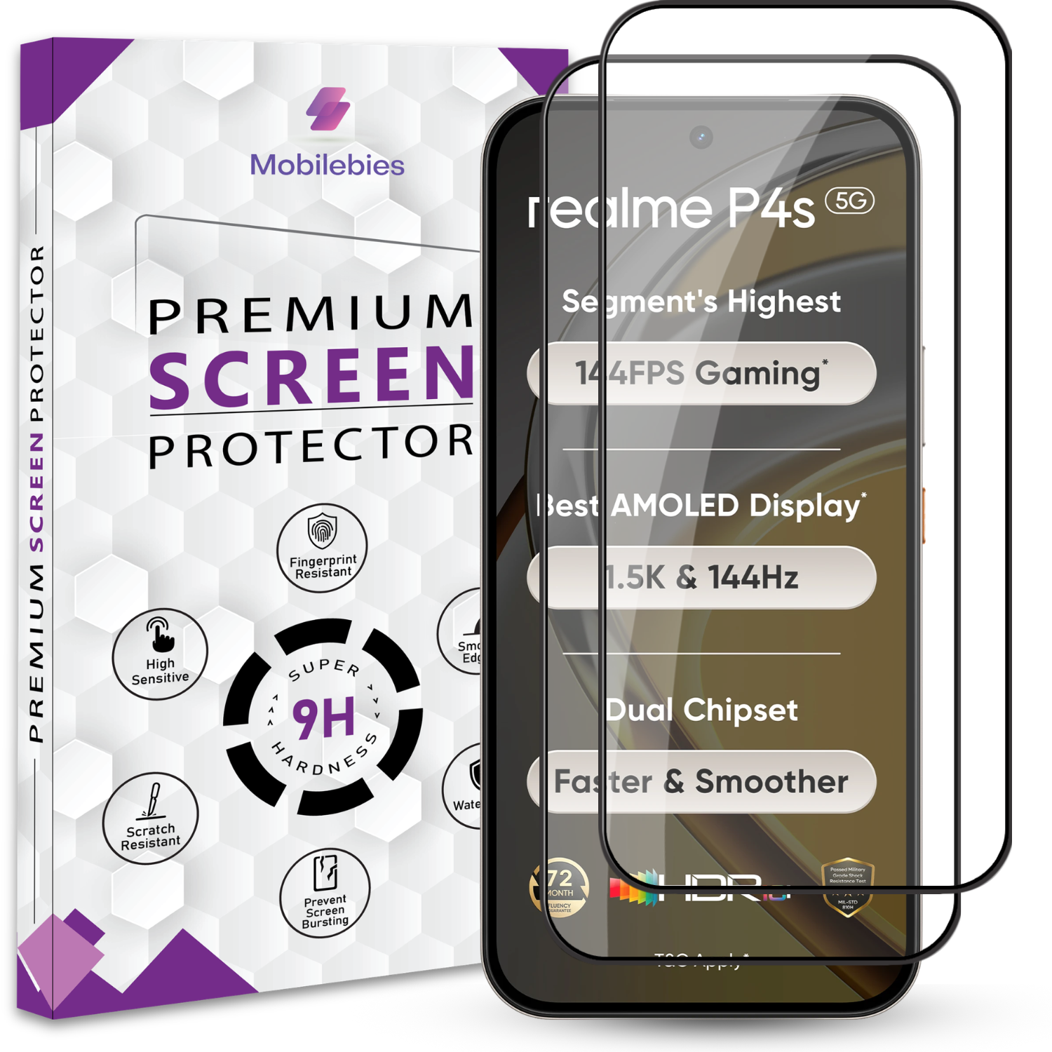 Realme P4s OG Premium Screen Protector