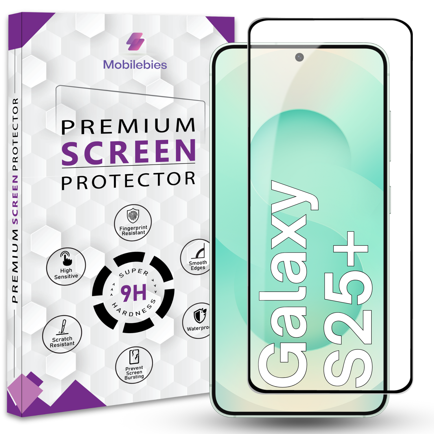 Tempered Glass for Samsung S25 Plus Premium Screen Protector Guard Main image