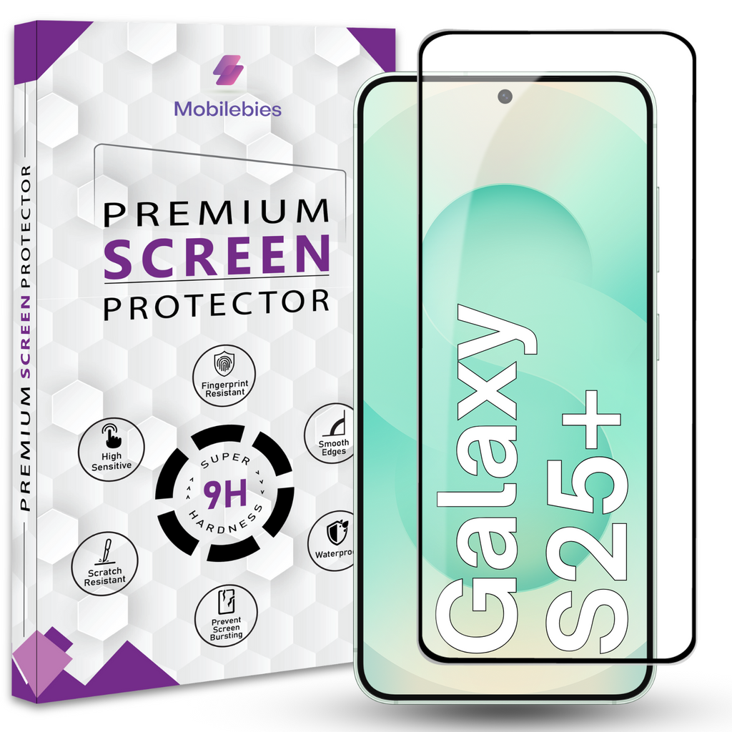 Tempered Glass for Samsung S25 Plus Premium Screen Protector Guard