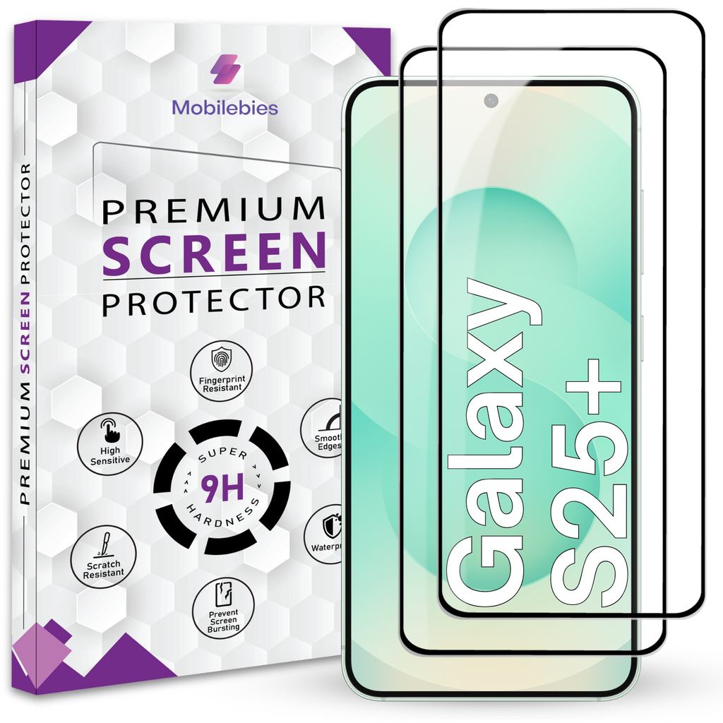 Tempered Glass for Samsung S25 Plus Premium Screen Protector Guard