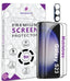 2 Pack Tempered Glass & a Camera protector for Samsung Galaxy S23 Premium Screen Protector Guard & Camera Lenns Protecor