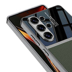 Mobilebies Samsung Galaxy S26 Ultra Half Leather Mobile Back Cover Case