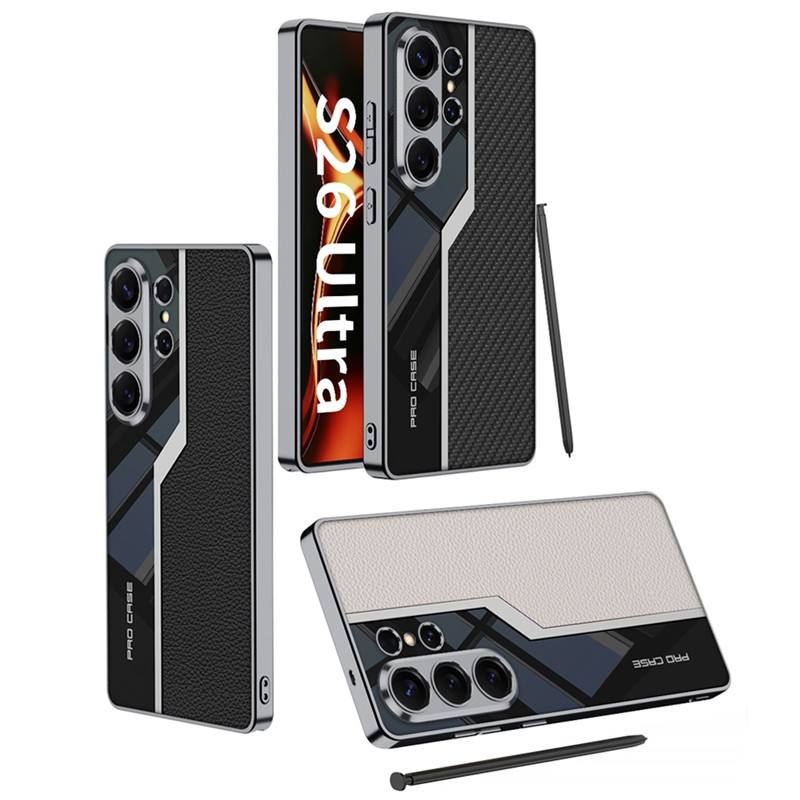 Mobilebies Samsung Galaxy S26 Ultra Hybrid Leather Case Back Cover