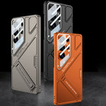 Mobilebies Samsung S26 Ultra Kickstand Hard PC Bracket Case Mobile Back Cover
