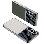 Mobilebies Samsung Galaxy S26 Ultra Half Leather Mobile Back Cover Case