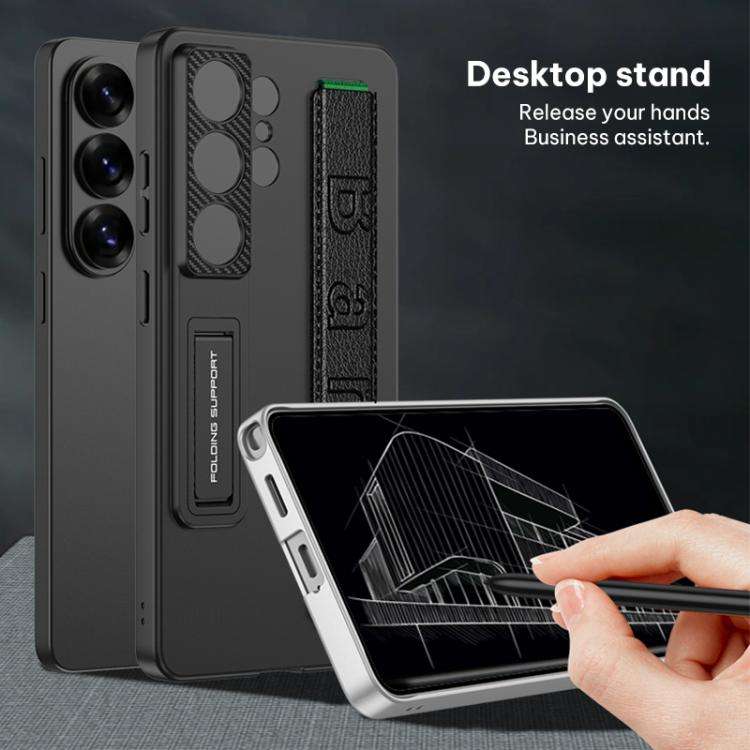 Mobilebies Samsung S26 Ultra Wrist Band Stand Bracket Case Mobile Back Cover