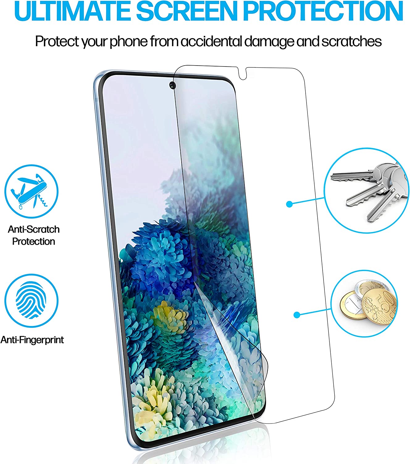 Samsung S20 Plus Membrane Screen Protector Mobilebies