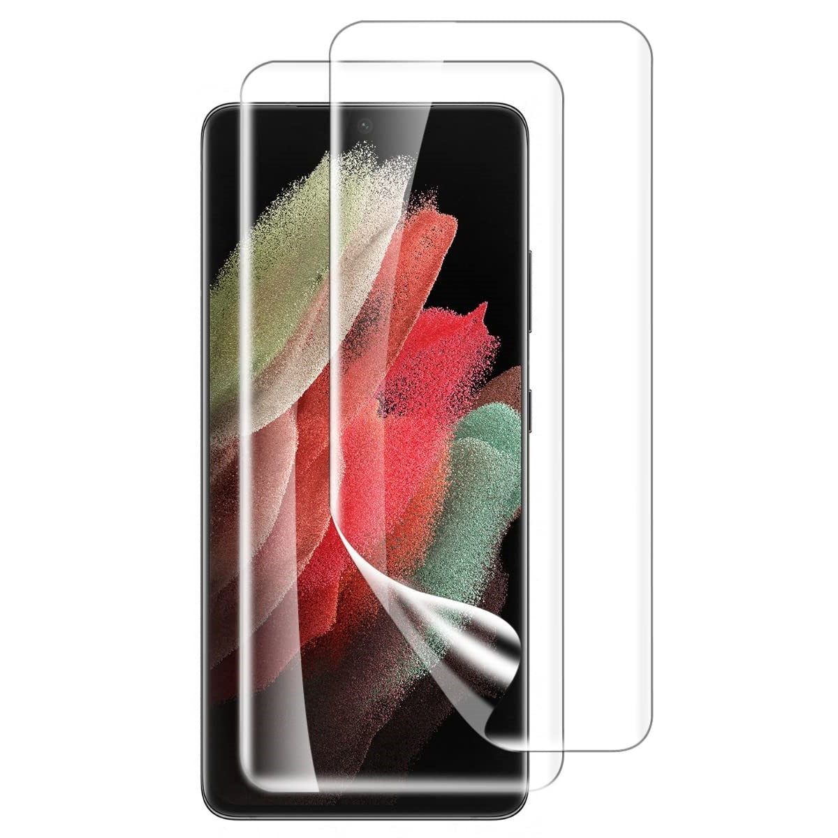 Samsung S21 Ultra Membrane Screen Protector Secondary image