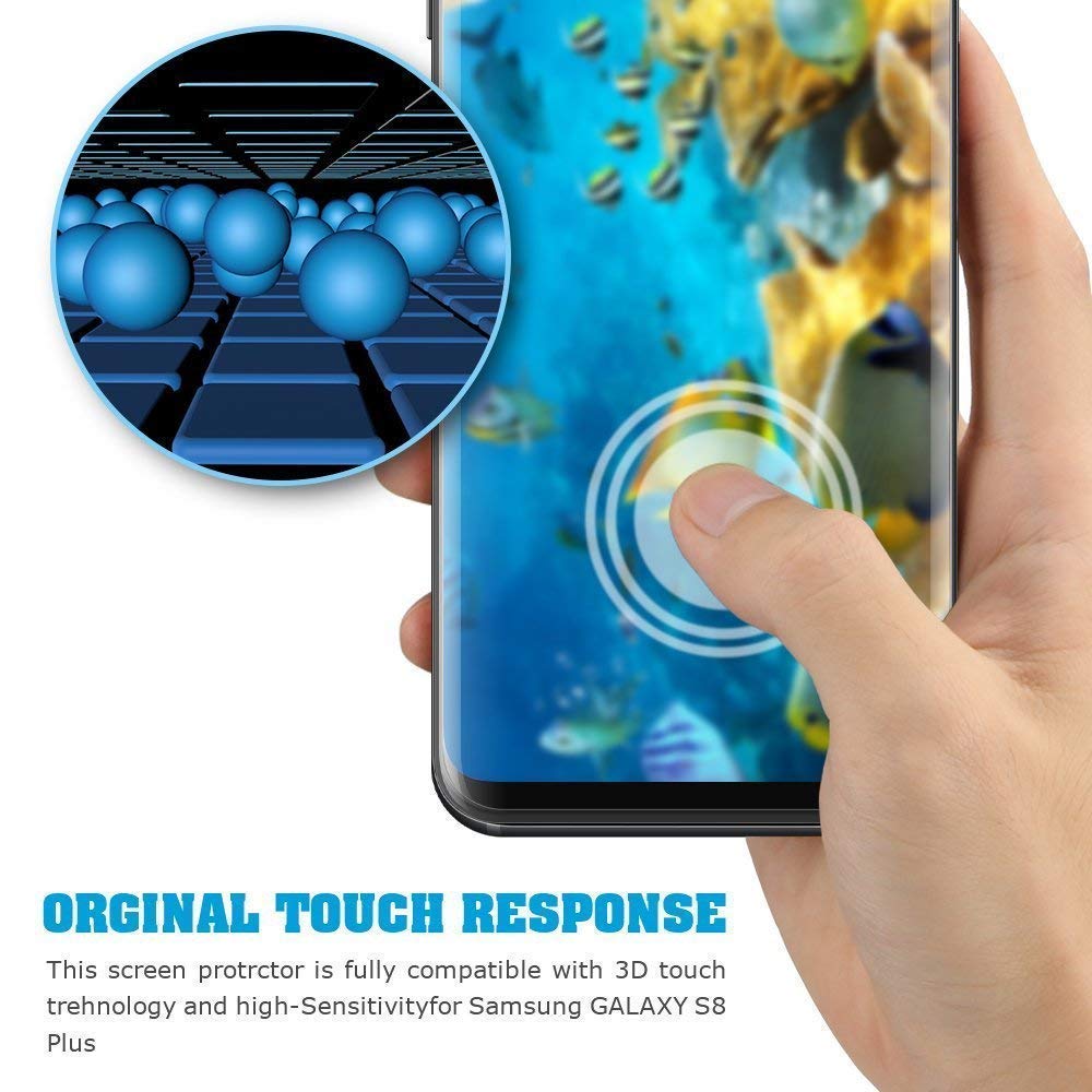 Samsung S8 Plus Membrane Screen Protector Secondary image