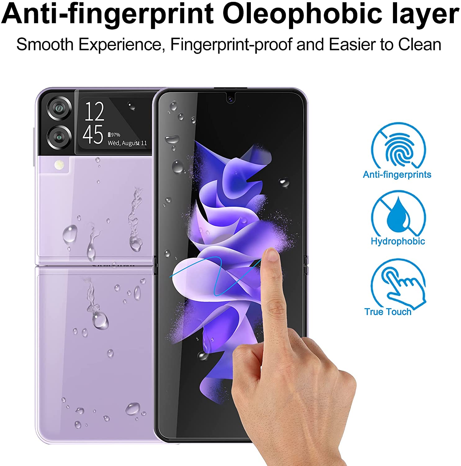 Samsung Z Flip 3 Membrane Screen Protector Mobilebies