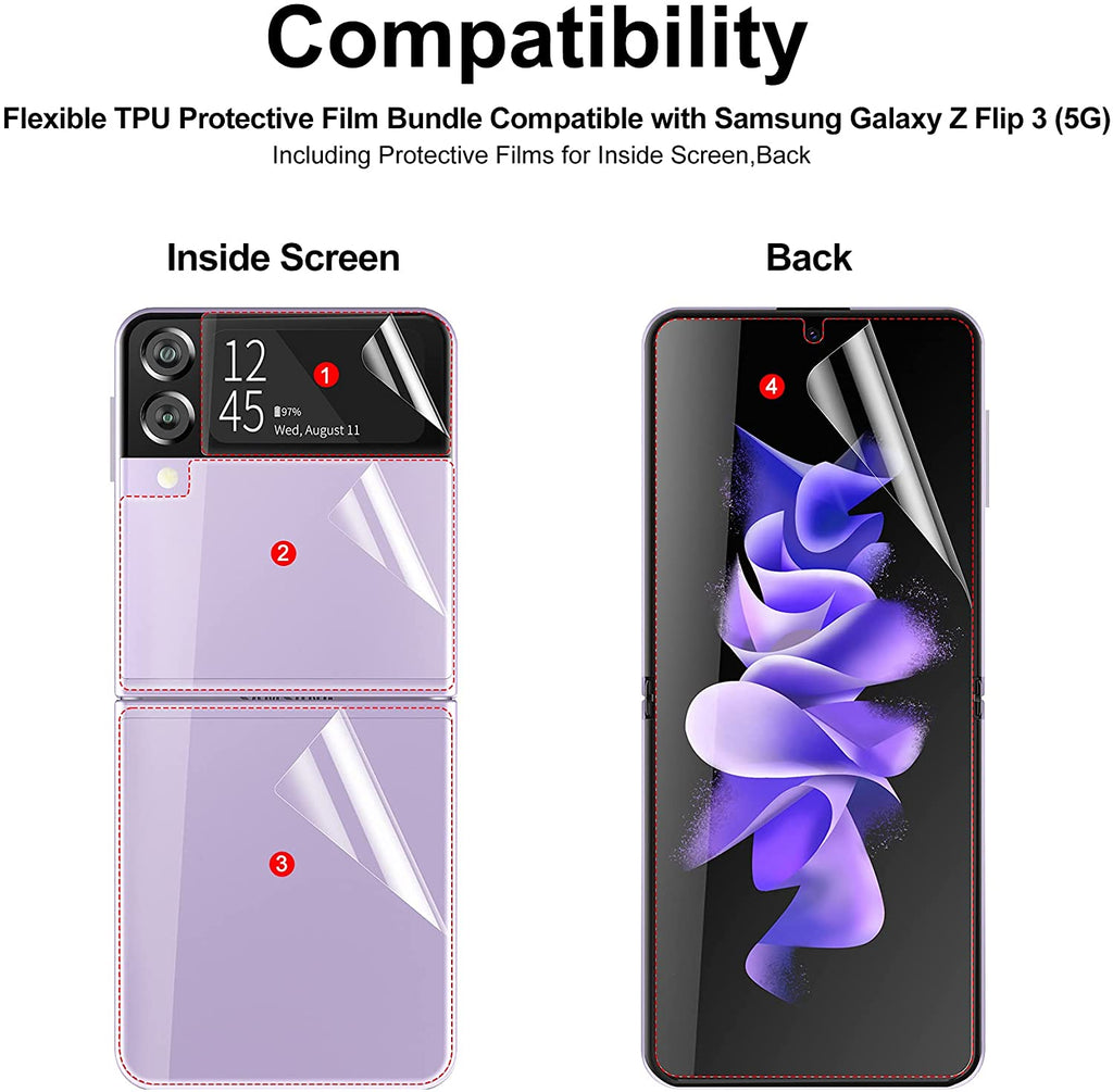 Samsung Z Flip 4 Membrane Screen Protector Mobilebies