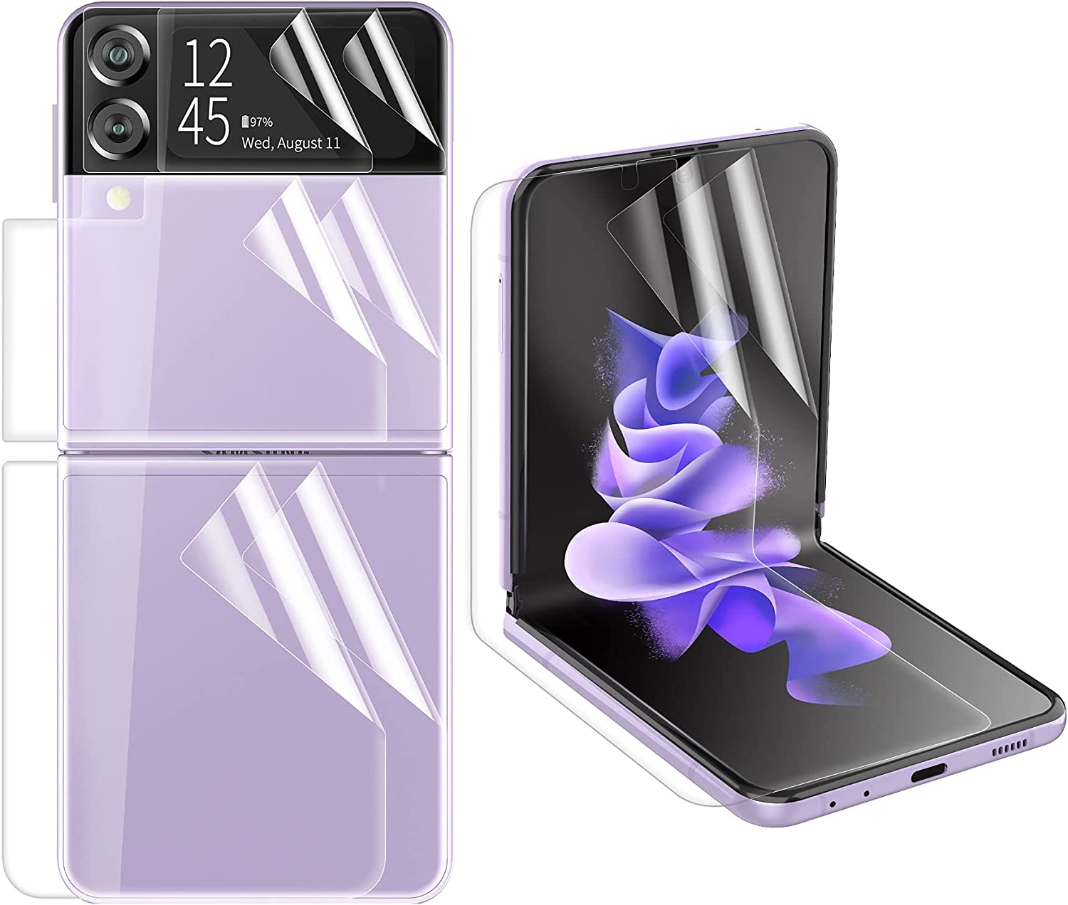 Samsung Z Flip 4 Membrane Screen Protector Mobilebies