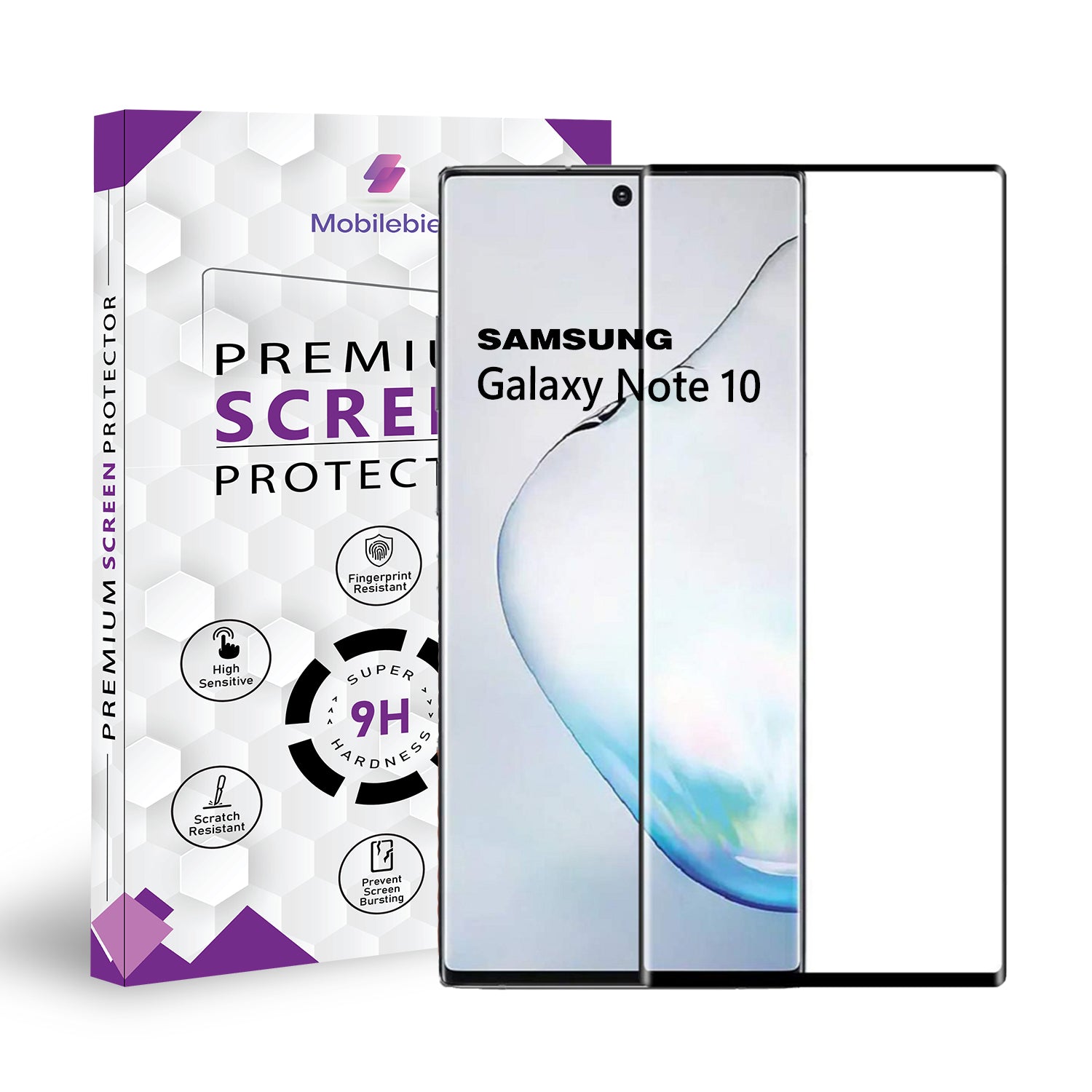 Samsung Galaxy Note 10 Full Glue Curved Screen Protector Main image