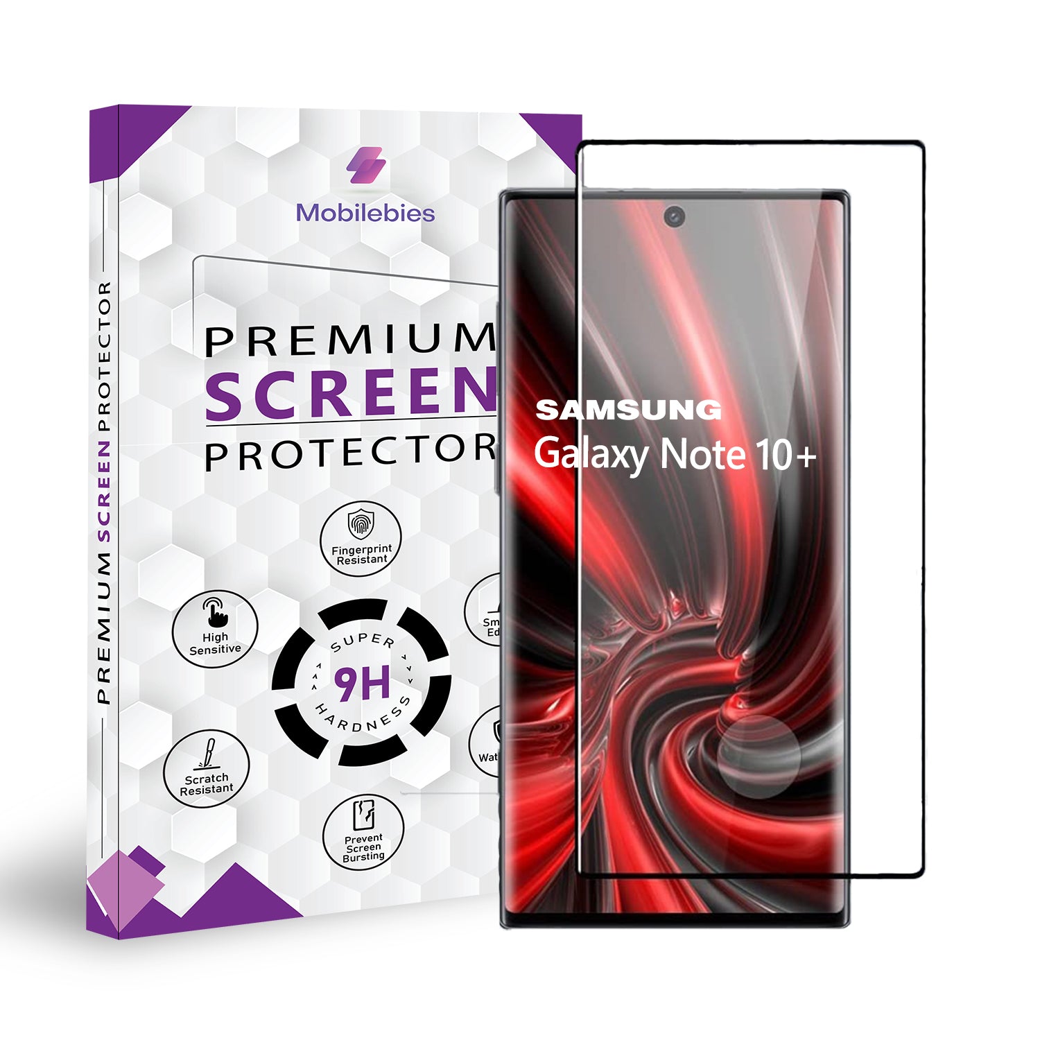 Samsung Galaxy Note 10 Plus Full Glue Curved Screen Protector Main image