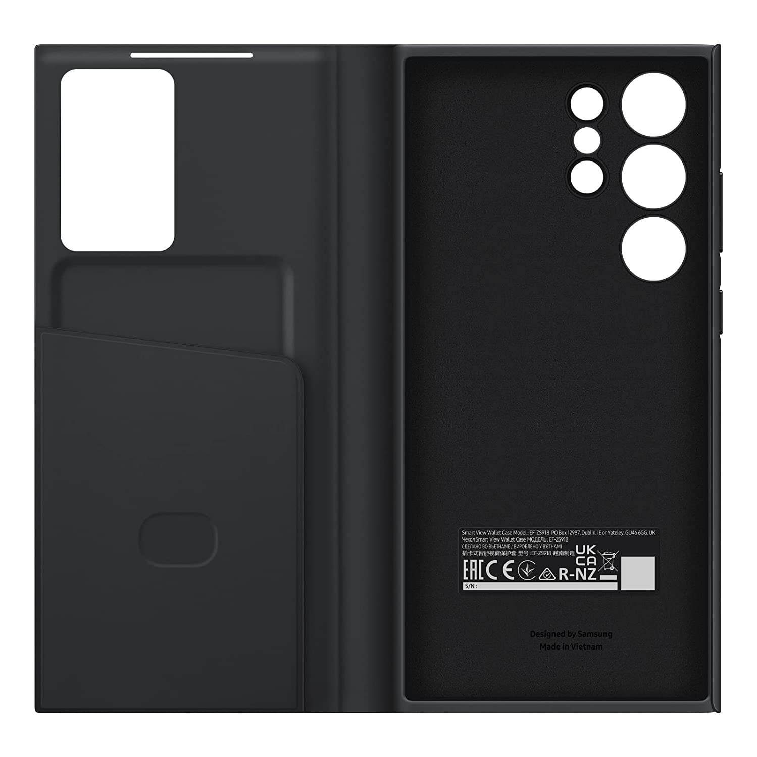 Samsung Galaxy S22 Ultra Smart View Wallet Case