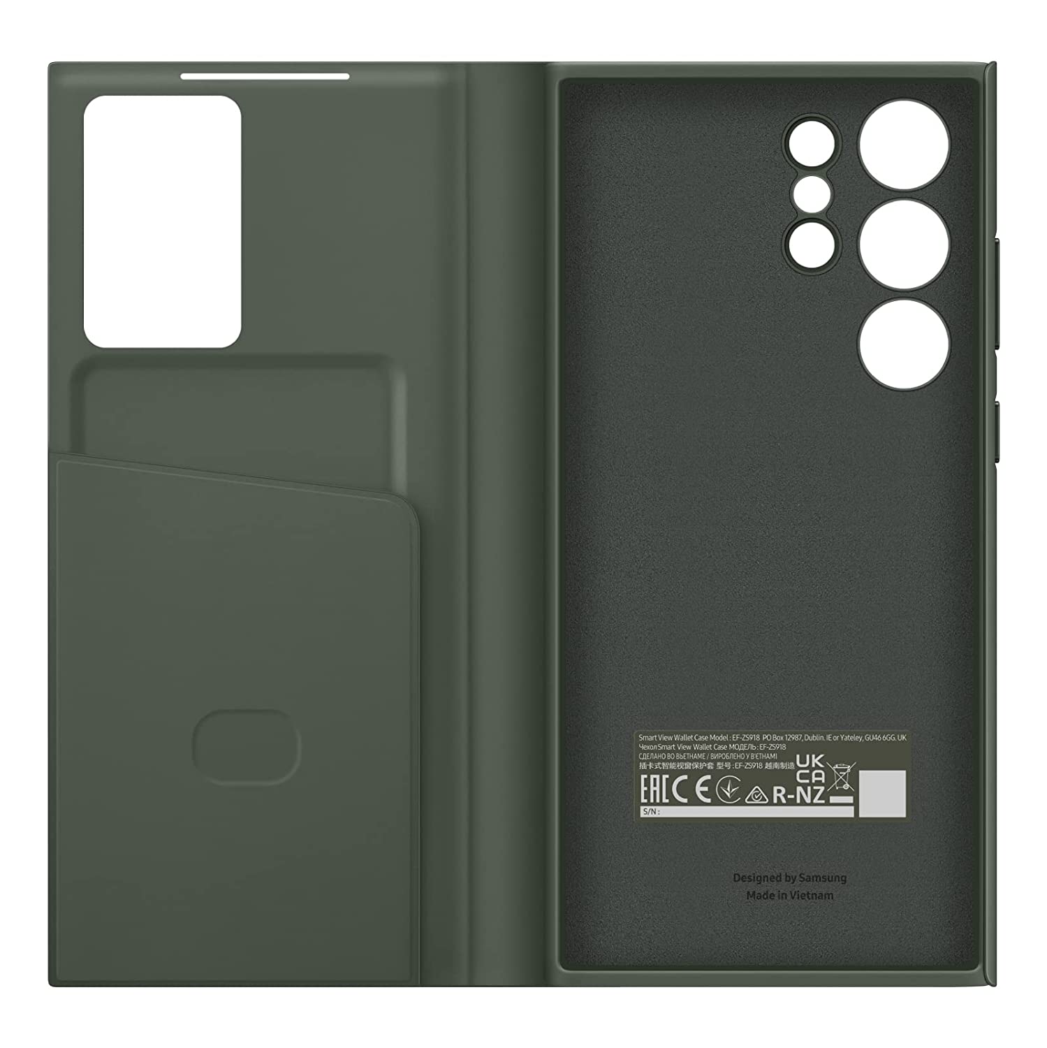 Samsung Galaxy S22 Ultra Smart View Wallet Case