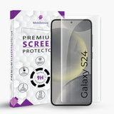 Samsung Galaxy S24 Membrane Curved Screen Protector Tempered Glass