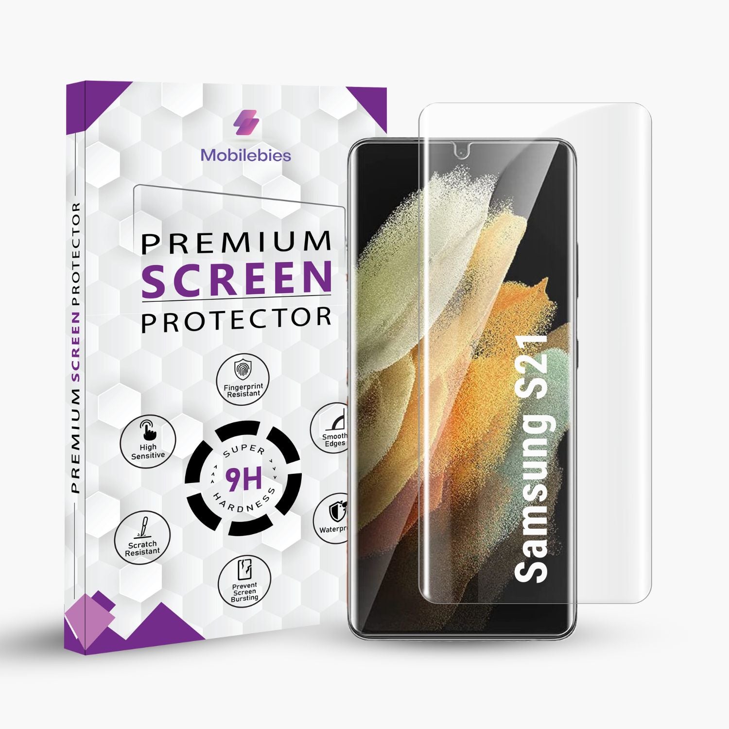 Samsung S21 Membrane Screen Protector Main image