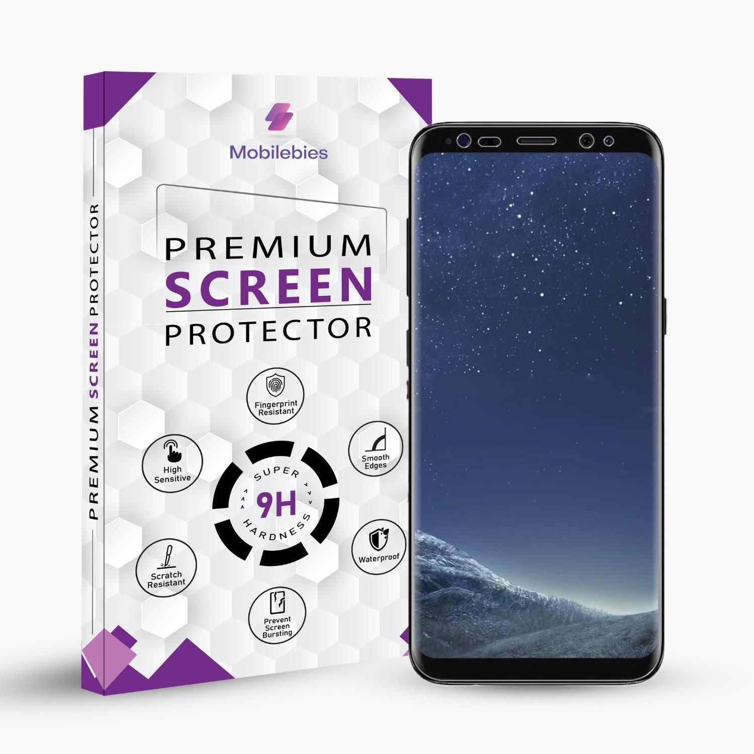 Samsung S8 Membrane Screen Protector Main image