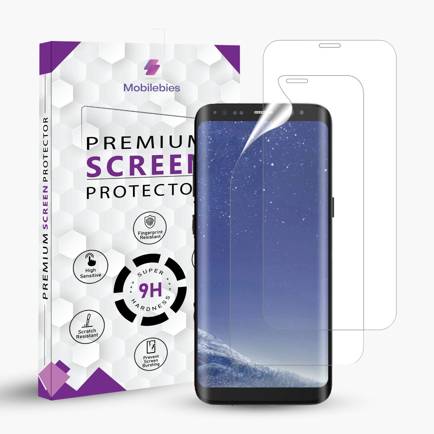 Samsung S8 Plus Membrane Screen Protector Main image