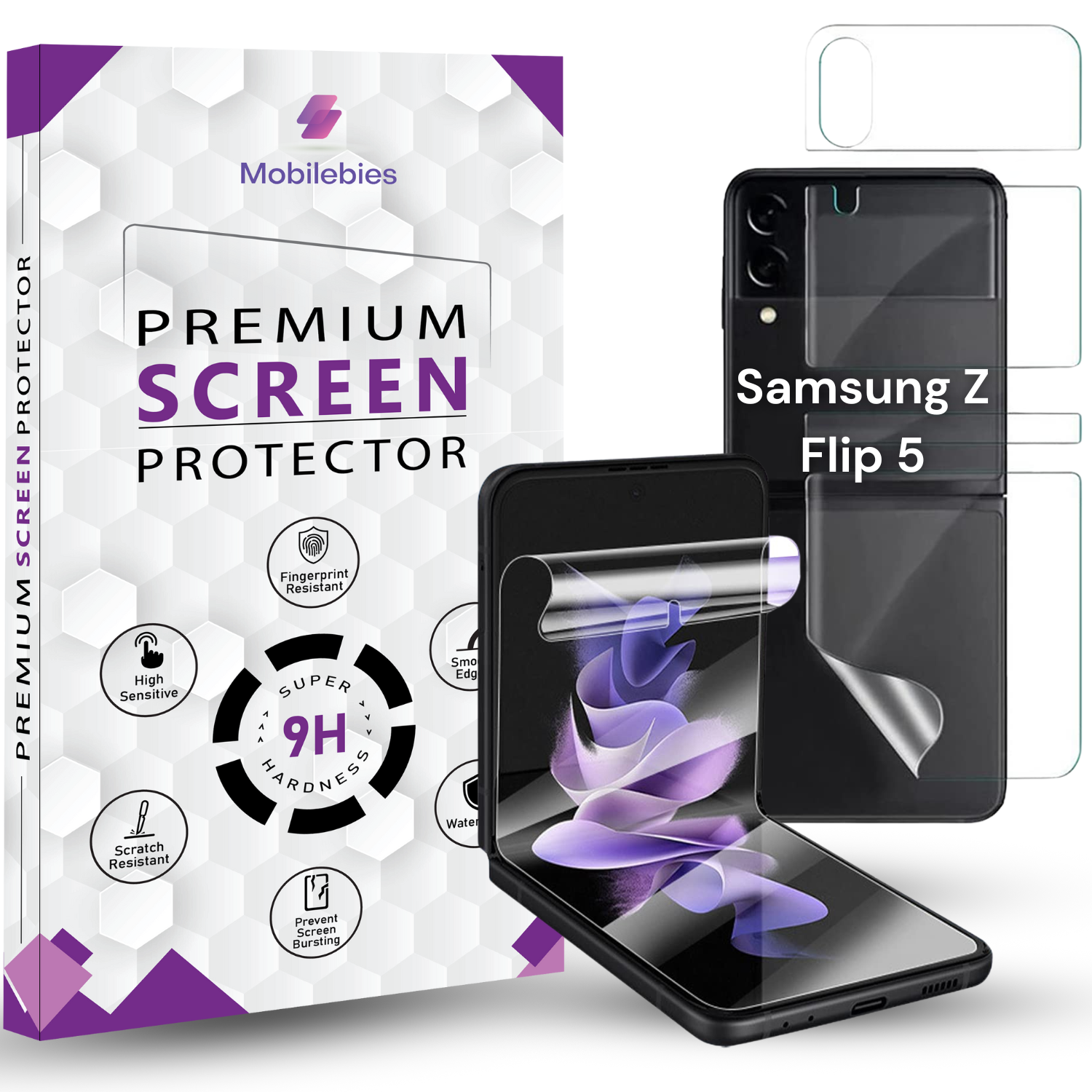 Samsung Z Flip 5 Membrane Screen Protector Main image