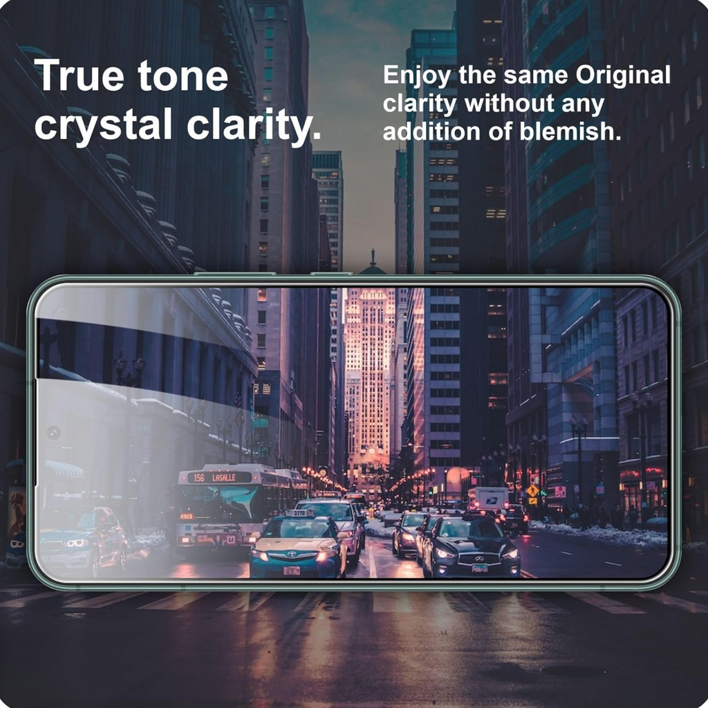 2 Pack Tempered Glass & a Camera protector for Samsung S24 Ultra Premium Screen Protector Guard & Camera Lenns Protecor