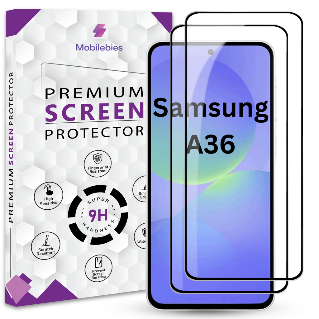 Tempered Glass for Samsung A36 Premium Screen Protector Guard