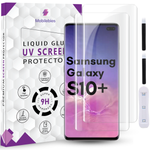 Tempered Glass For Samsung S10 Plus Premium HD+ UV Glass Screen Protector Guard