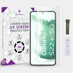 Tempered Glass For Samsung Galaxy S22 Plus Advanced HD+ UV Glass Screen Protector Guard