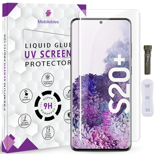 Tempered Glass For Samsung S20 Plus Advanced HD+ UV Glass Screen Protector Guard