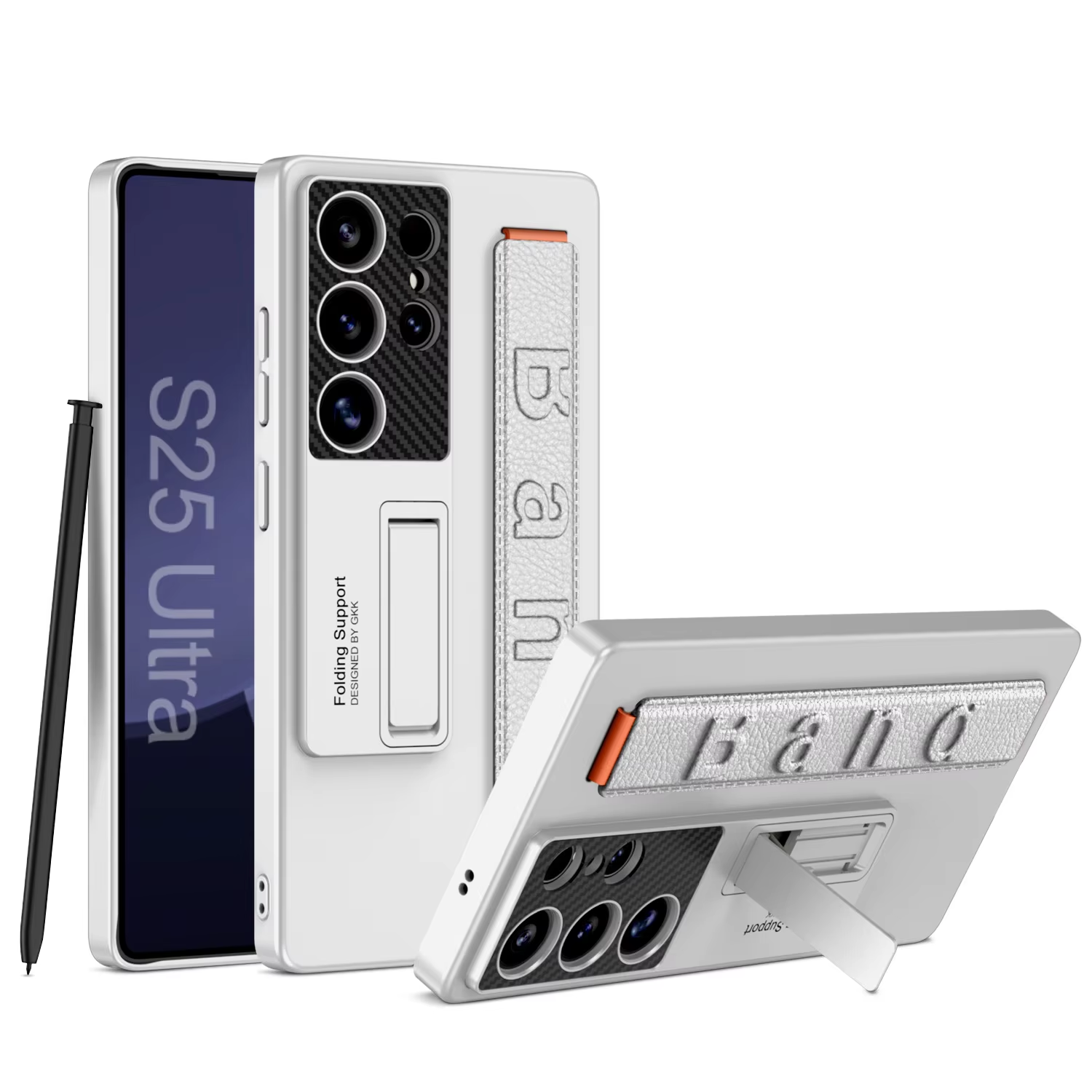 Samsung Galaxy S25 Ultra Wrist Band Side Stand Case