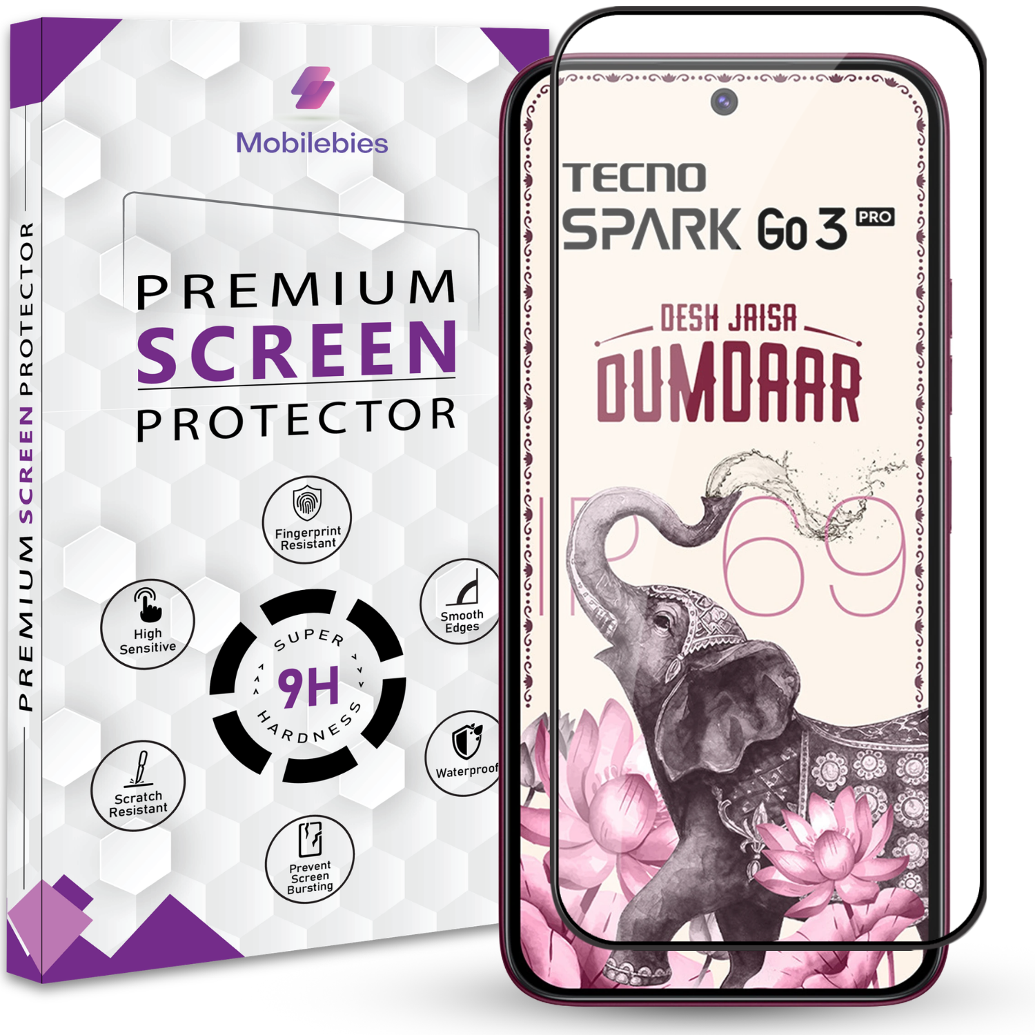 Tecno Spark Go 3 Pro 4G OG Premium Screen Protector