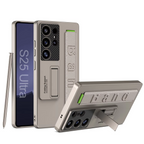 Samsung Galaxy S25 Ultra Wrist Band Side Stand Case