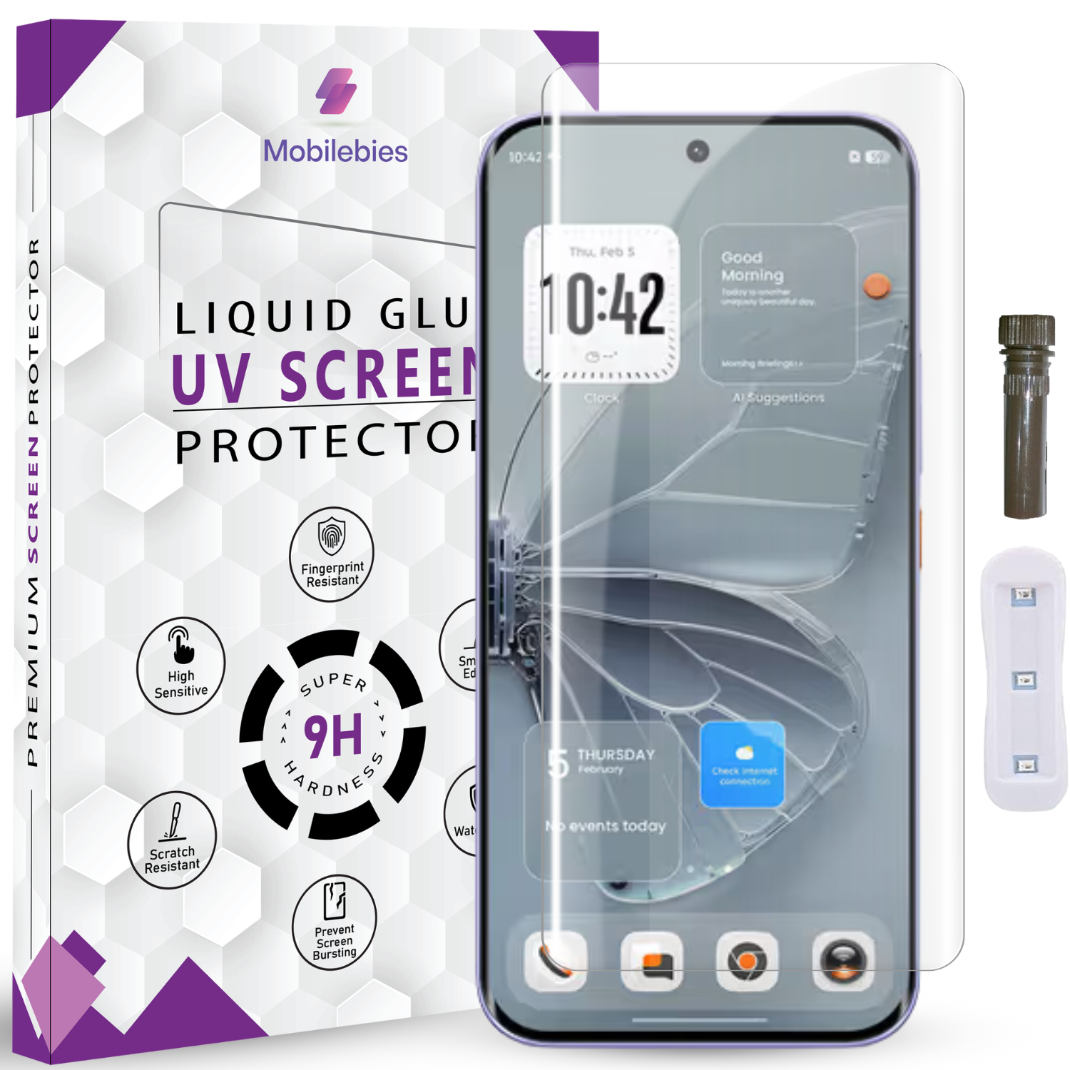 Tecno Pova Curve 2 Advanced HD+ UV Glass Screen Protector Main image