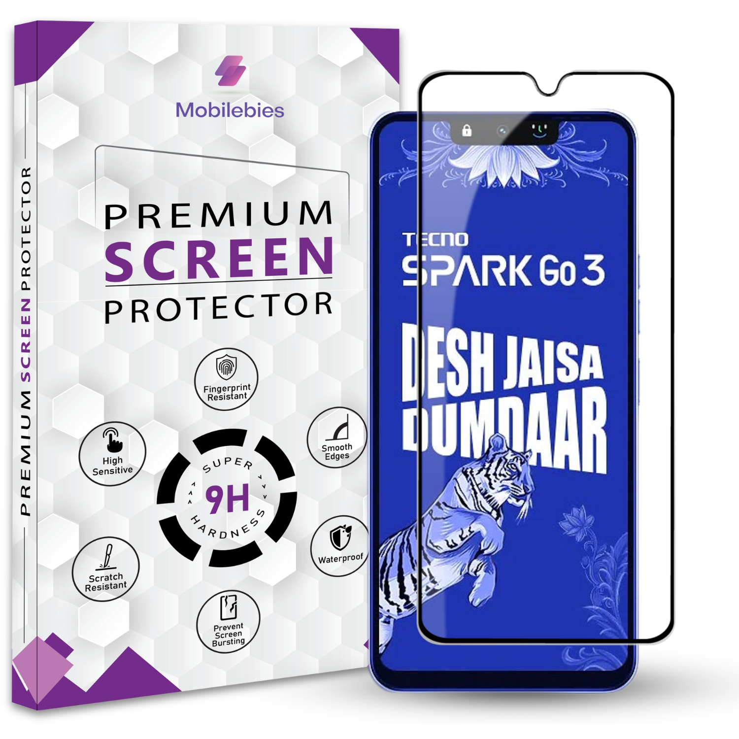 Spark Go 3 OG Premium Screen Protector Main image