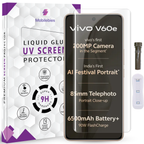 Tempered Glass For Vivo V60e Advanced HD+ UV Glass Screen Protector Guard