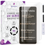 Tempered Glass For Vivo V60e Premium HD+ UV Glass Screen Protector Guard