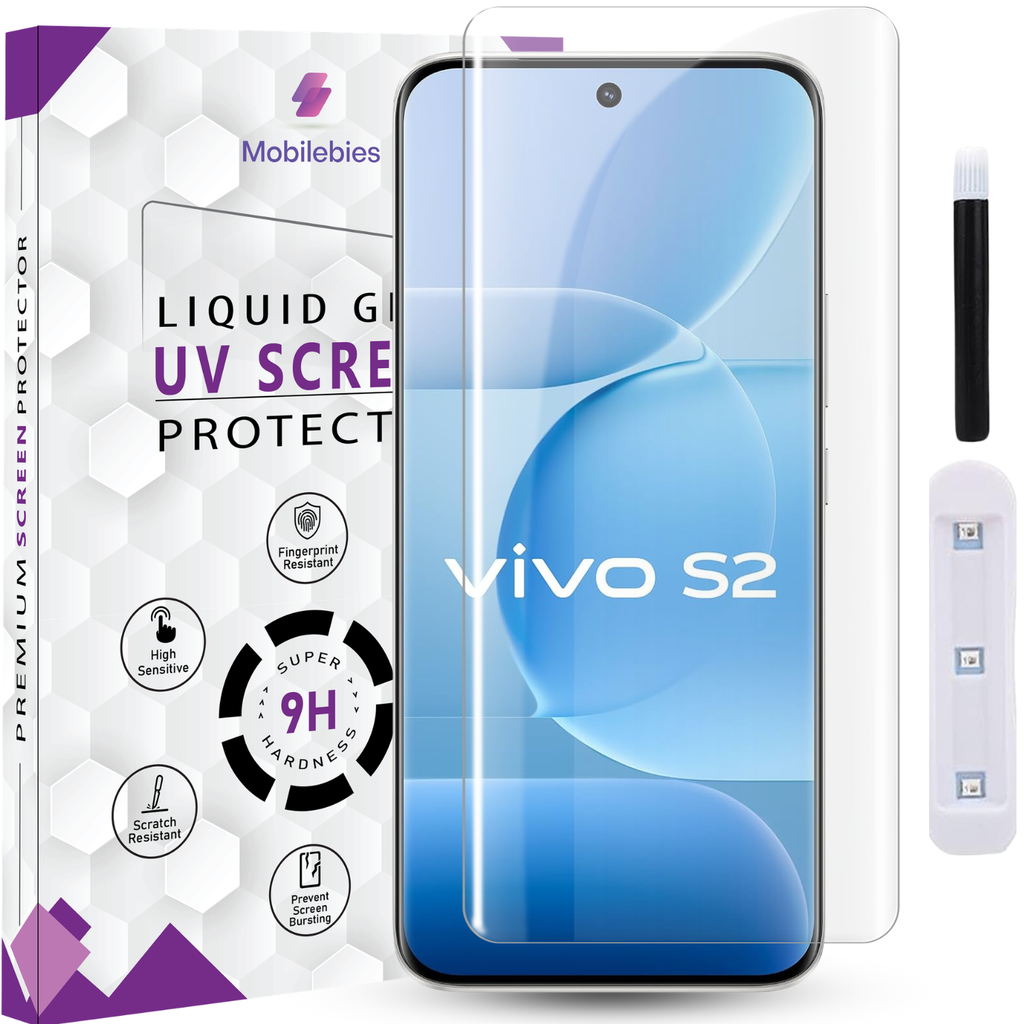 Vivo S2 Premium HD+ UV Glass Screen Protector