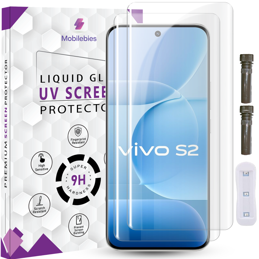 Vivo S2 Advanced HD+ UV Glass Screen Protector