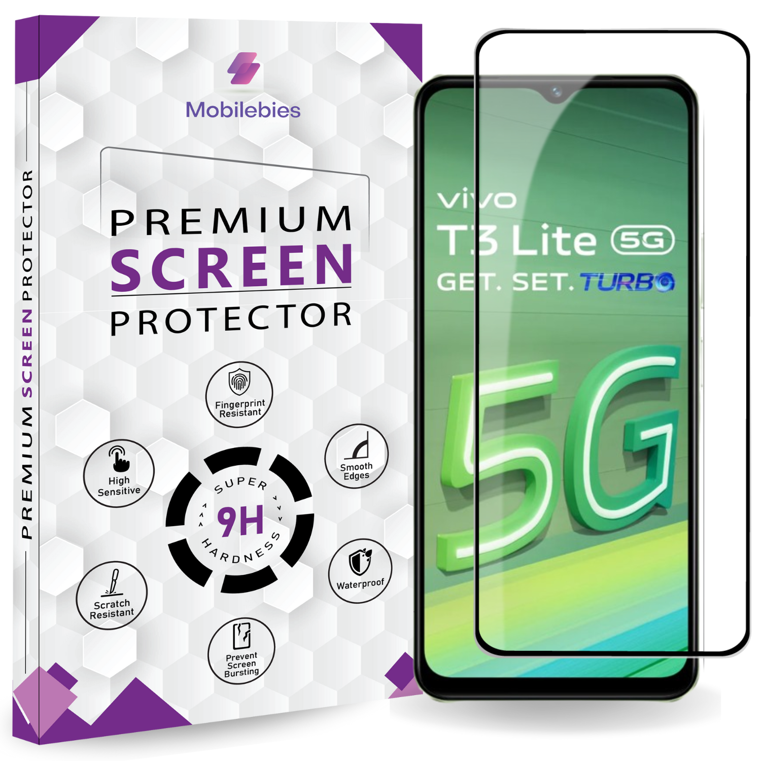 Vivo T3 lite 5G OG Premium Screen Protector Main image
