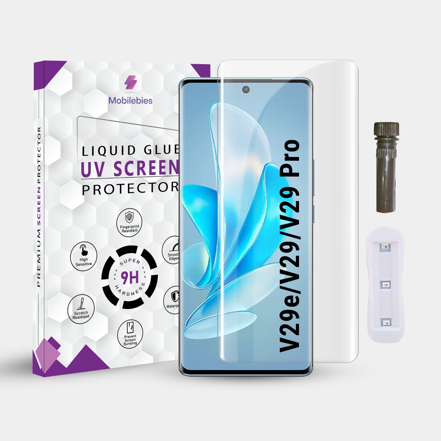 Vivo V29e / Vivo V29 / Vivo V29 Pro Advanced UV Screen Protector Main image