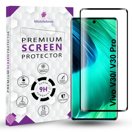 Vivo V30/ V30 Pro Full Glue Curved Screen Protector